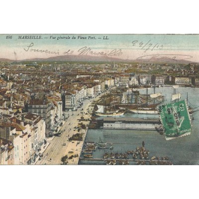 Marseille - Vue Générale du Vieux Port